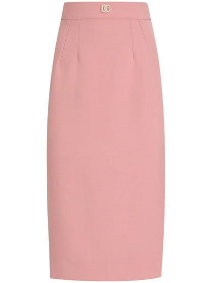 Tweed Midi Skirt