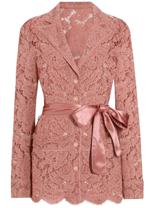 Floral-Lace Shirt