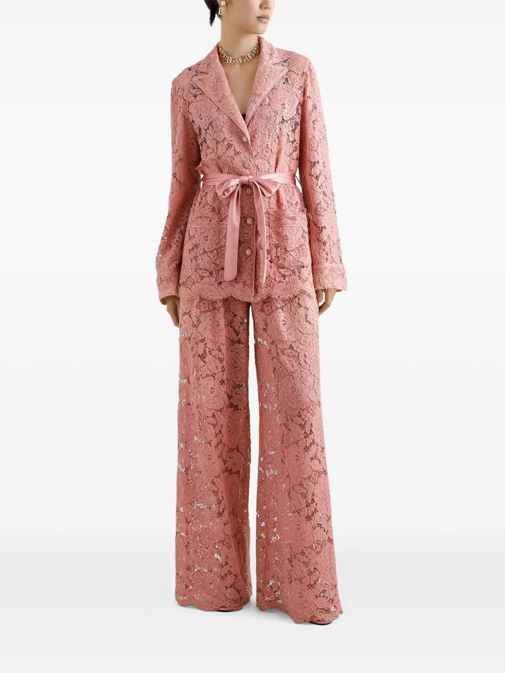 Floral-Lace Shirt