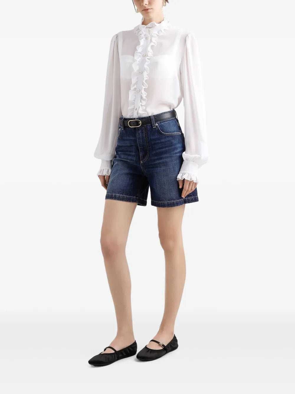 Ruffled Shirt