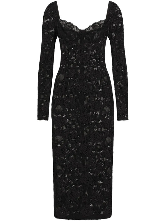 Laced Maxi Dress