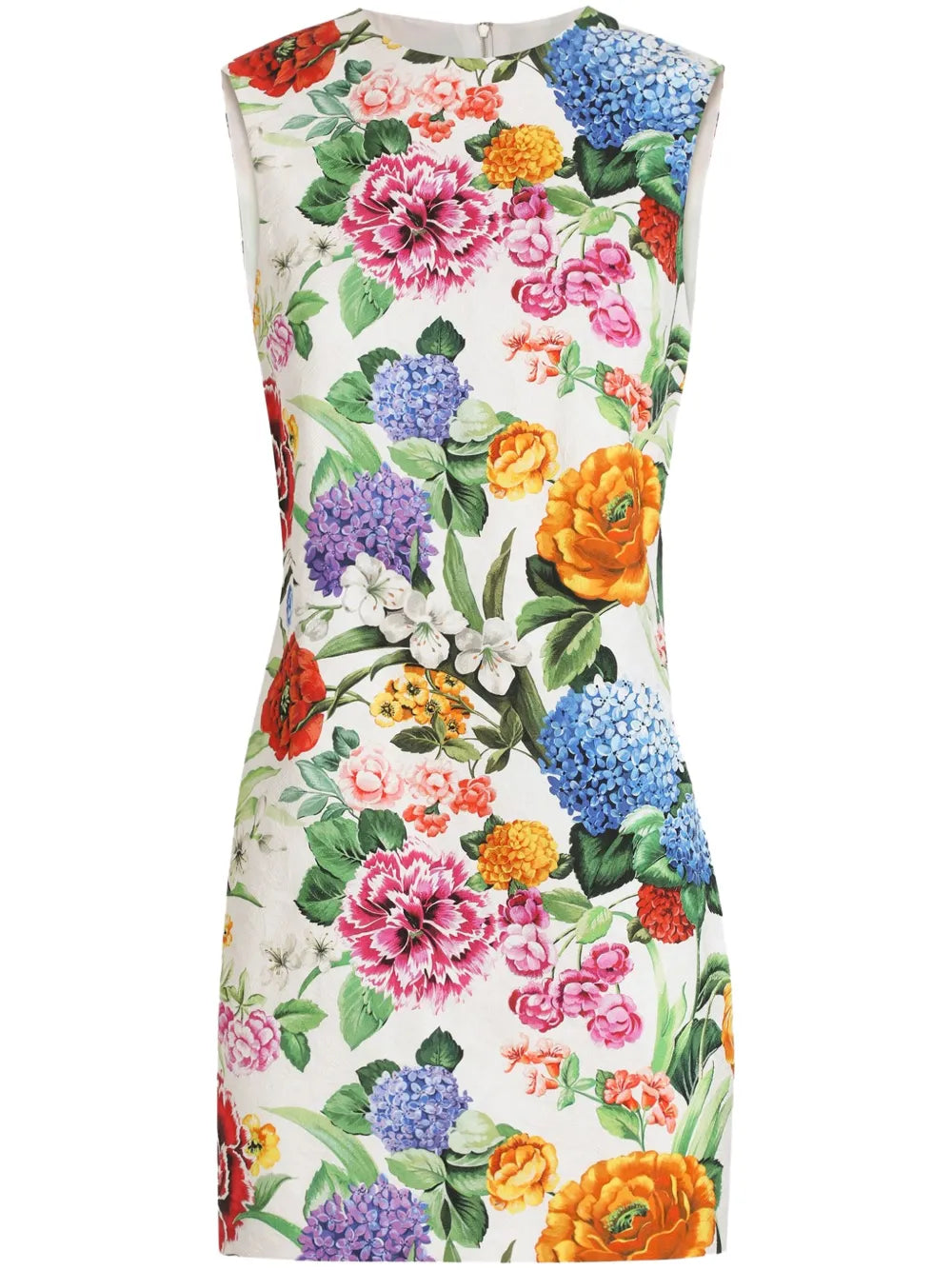 Floral-Print Mini Dress