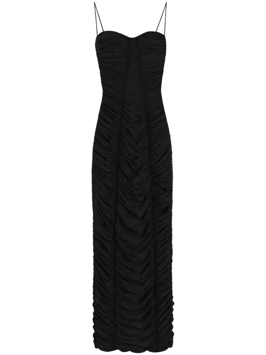 Ruched Midi Dress