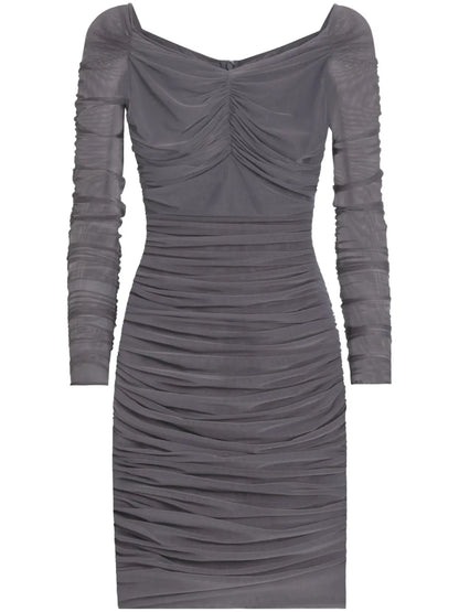 Ruched Mini Dress