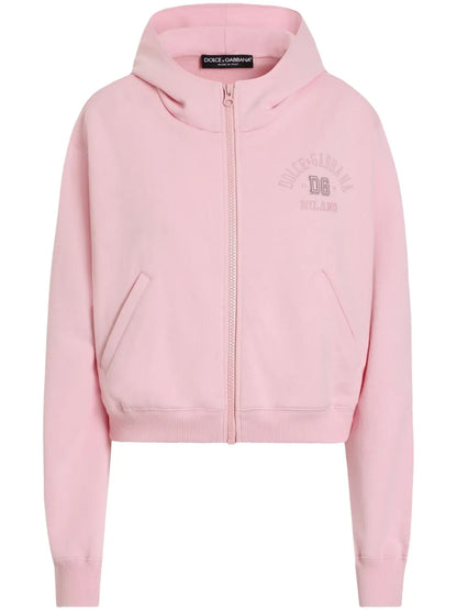 Logo-Embroidered Hoodie