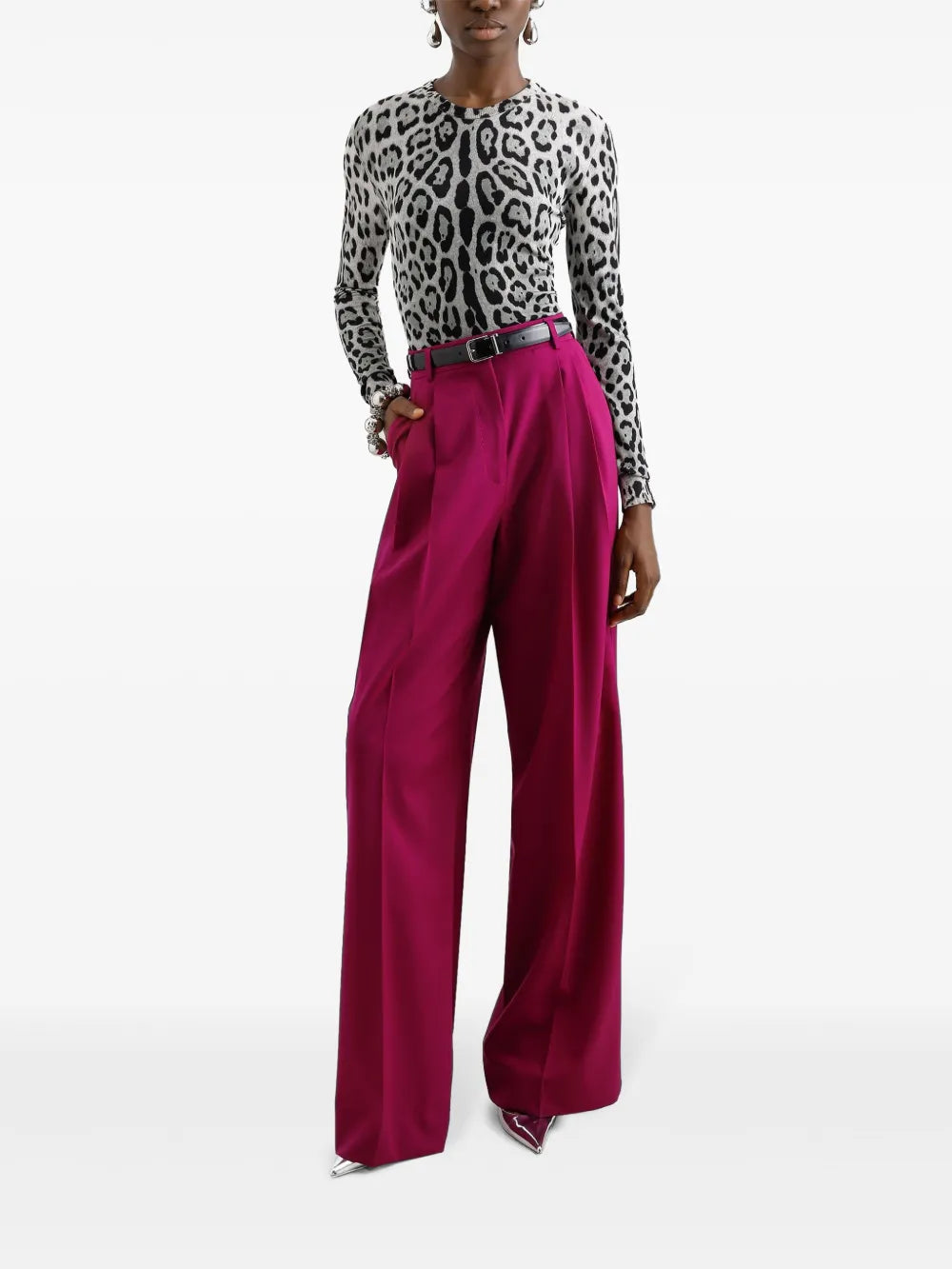 Wide-Leg Trousers