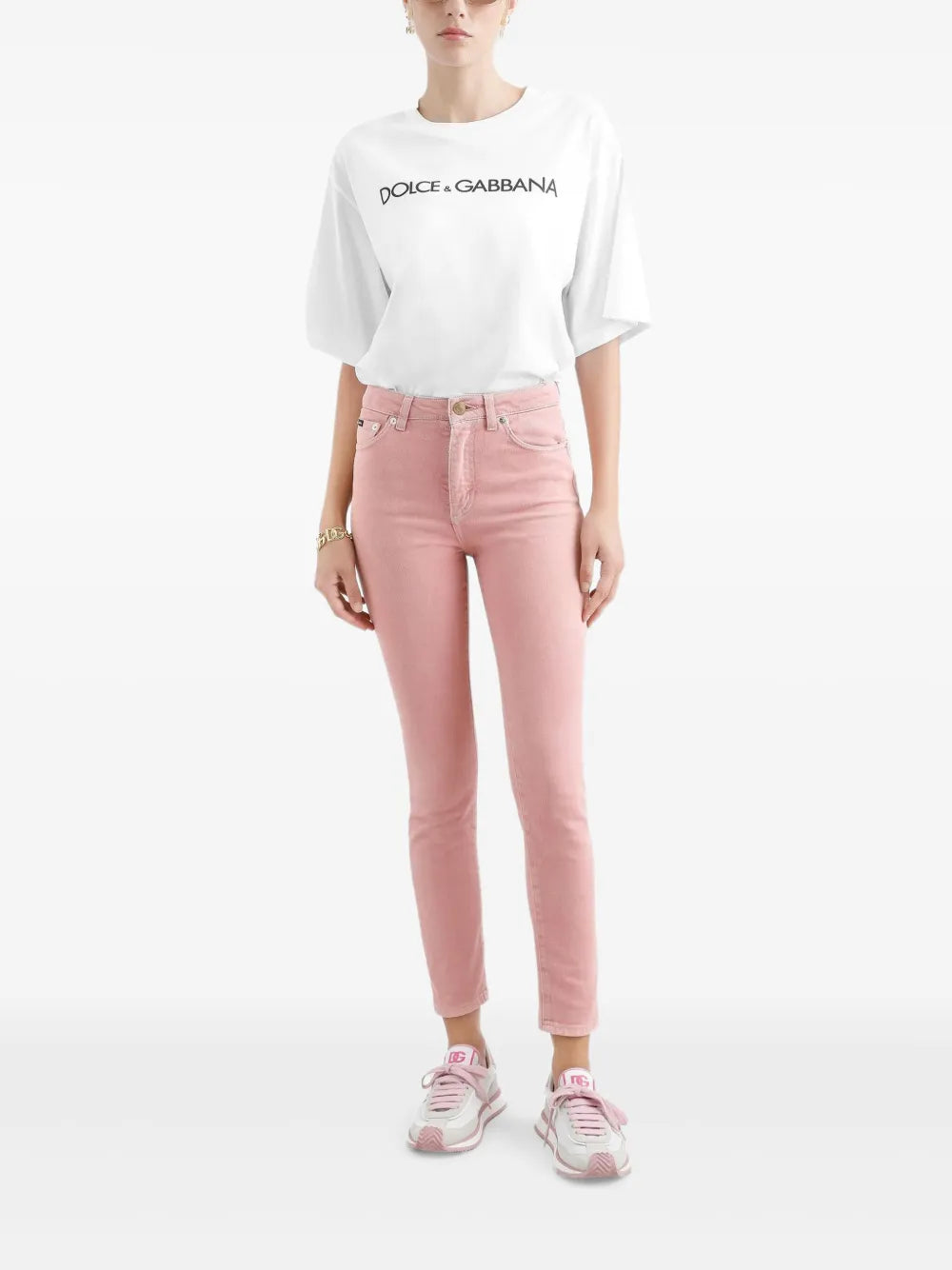 Logo-Plaque Jeans