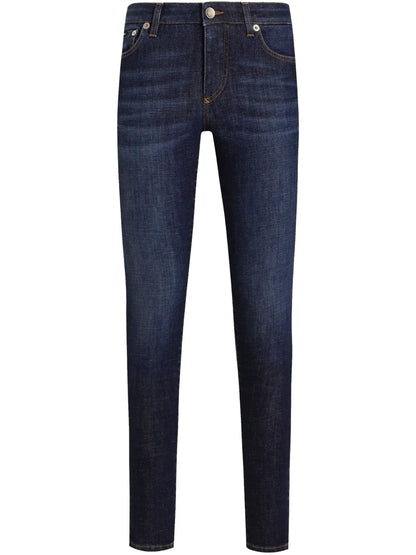 Logo-Plaque Jeans