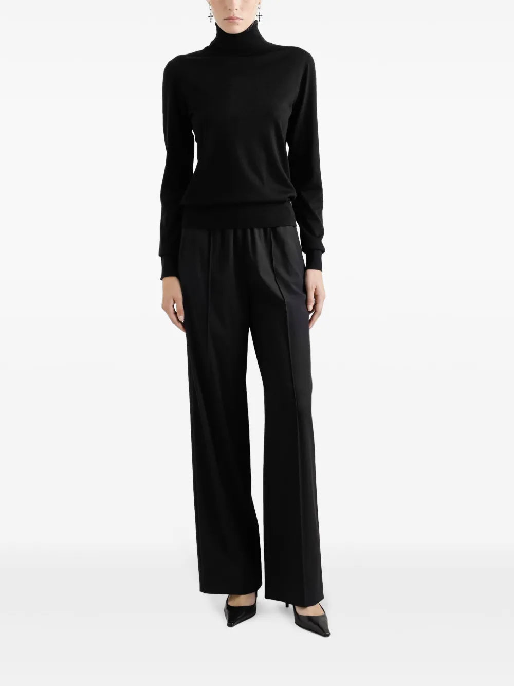 Straight-Leg Trousers