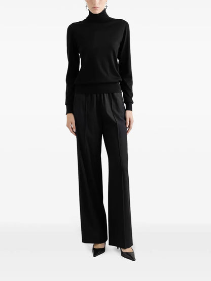 Straight-Leg Trousers