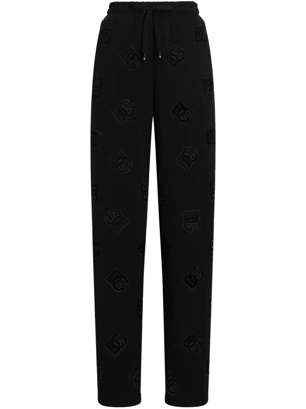 Logo-Perforated Track Pants