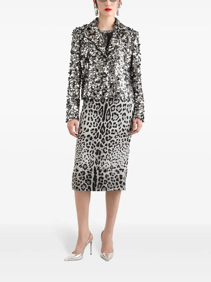 Fur-Print Tank Top