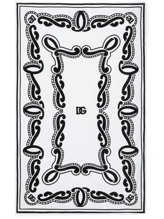 Bandana-Print Beach Towel