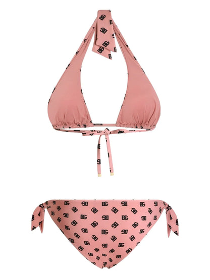Polka-Dot Print Bikini