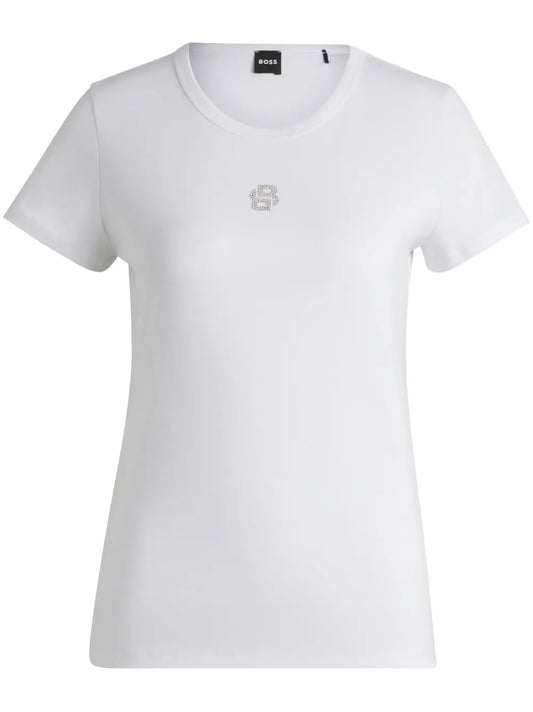 Sequinned Monogram T-Shirt
