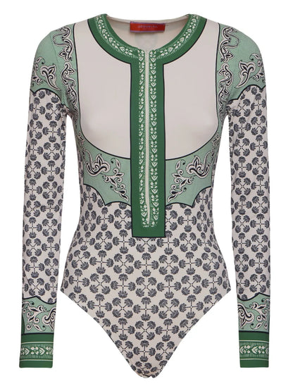 Patterned Surf Suit