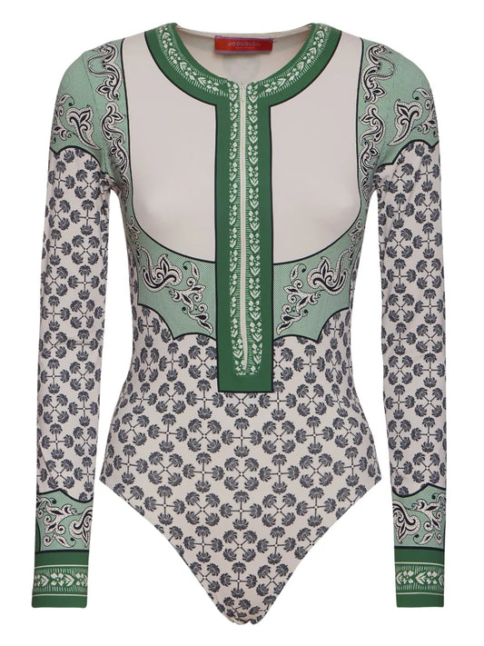 Patterned Surf Suit