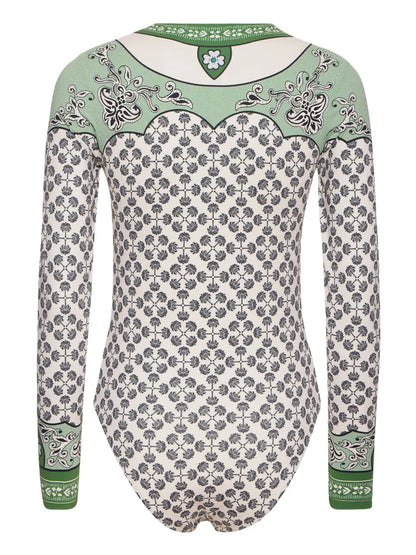 Patterned Surf Suit