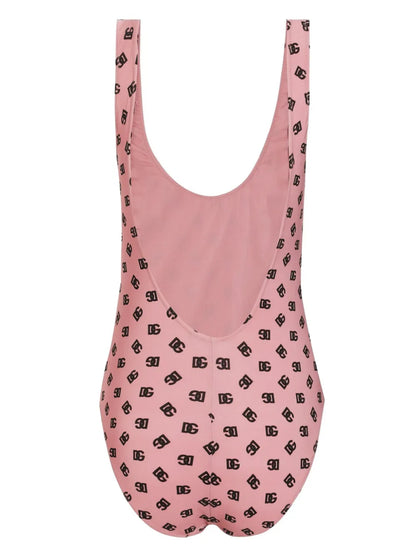 Logo-Print Swimsuit