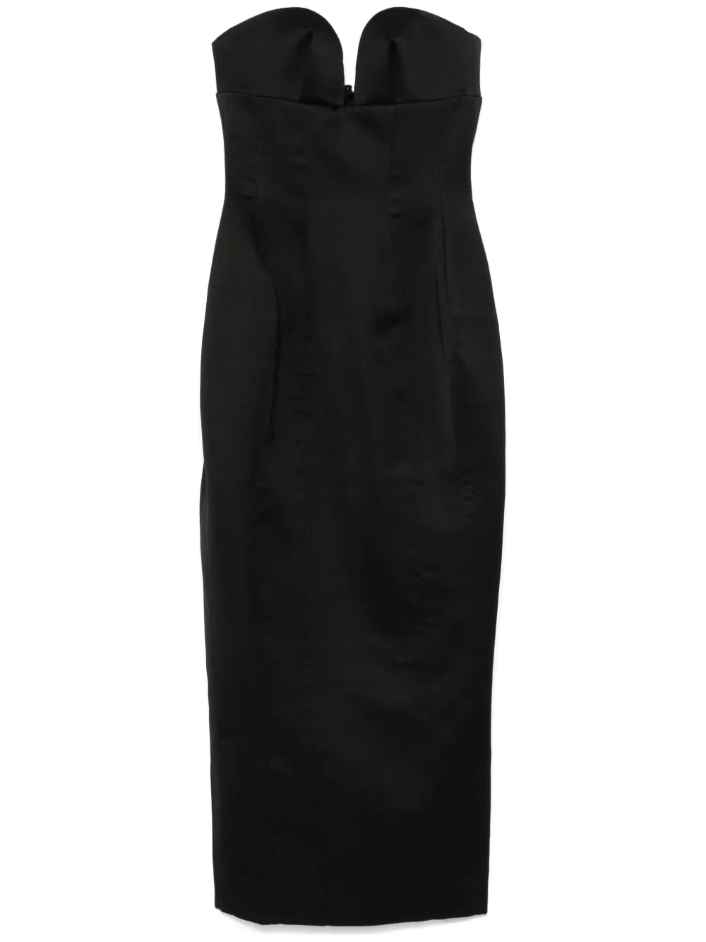 Satin Corset Maxi Dress