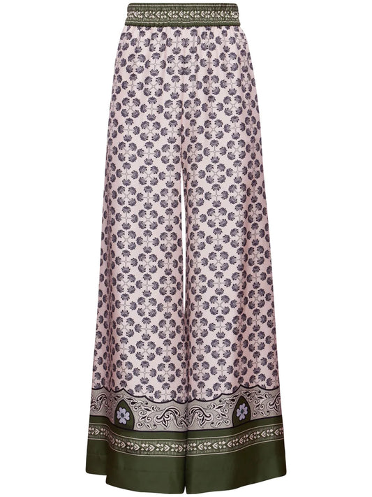 Printed Palazzo Pants