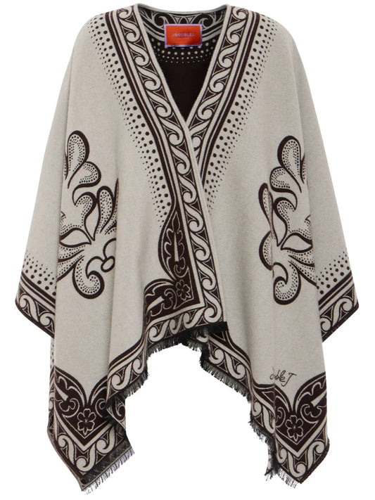 Two-Tone Poncho