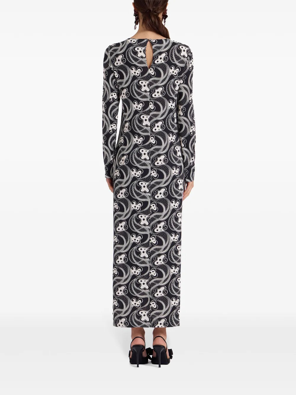 Long-Sleeve Swing Dress