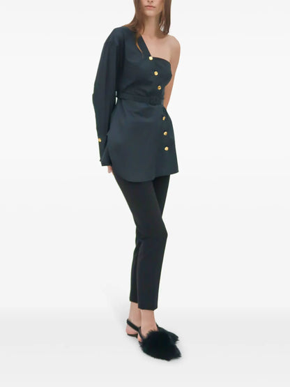 Asymmetric One-Shoulder Shirt