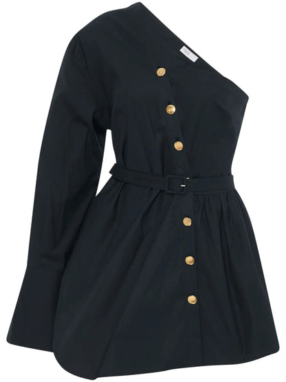 Asymmetric One-Shoulder Shirt