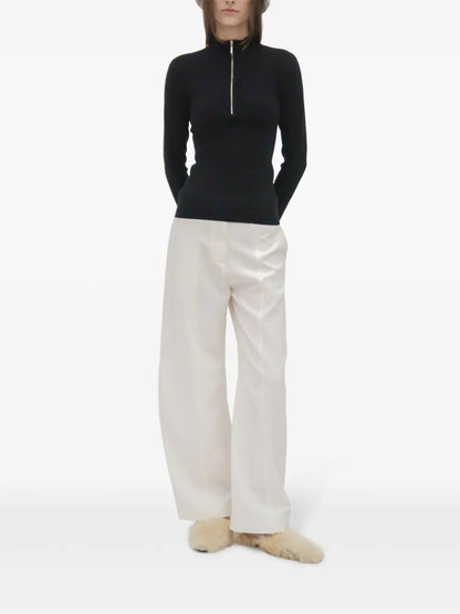 Ribbed Turtleneck Sweater