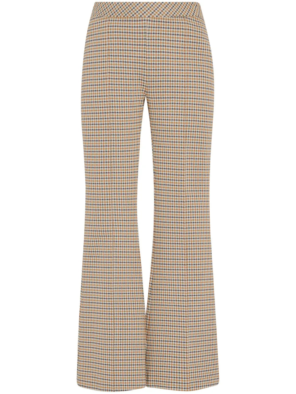Check-Pattern Trousers
