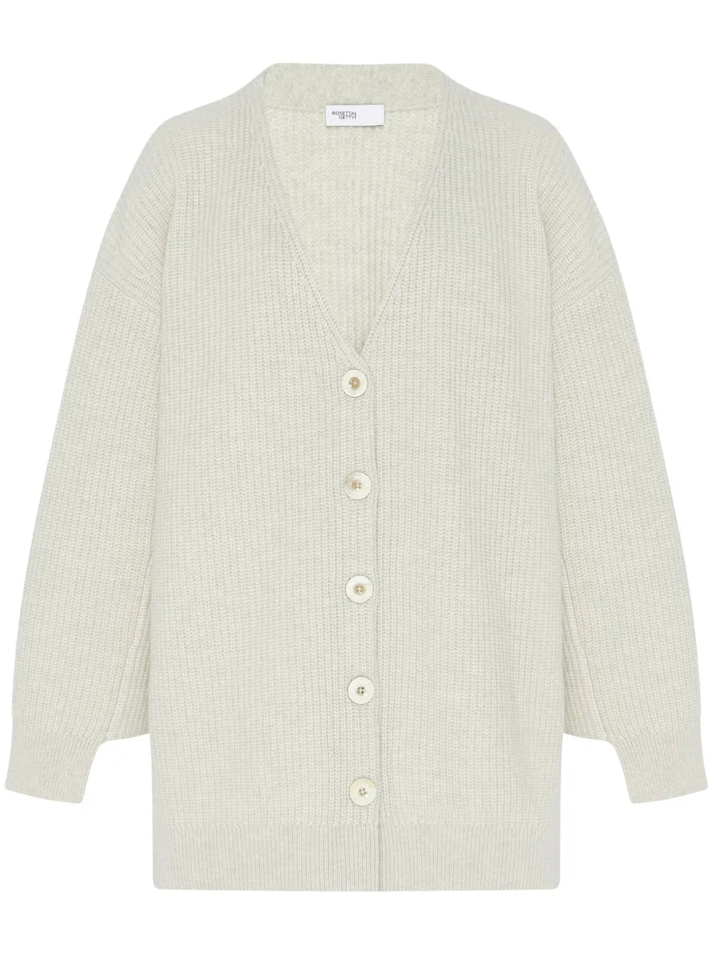Ribbed Panelled Cardigan