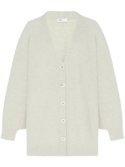 Ribbed Panelled Cardigan