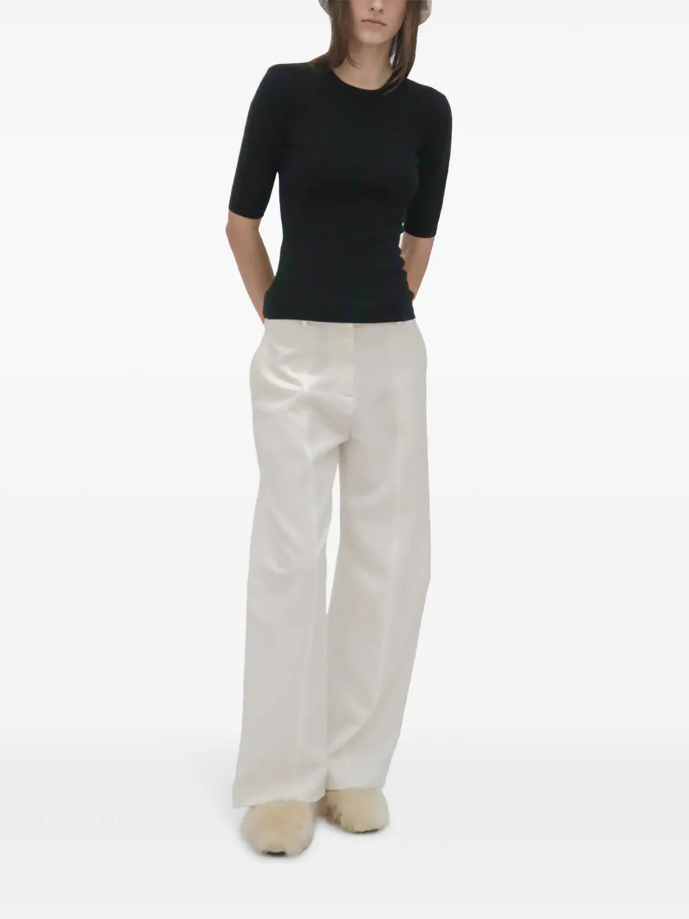 Ribbed Shortsleeved T-Shirt