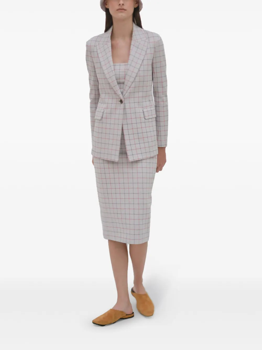 Check-Pattern Blazer