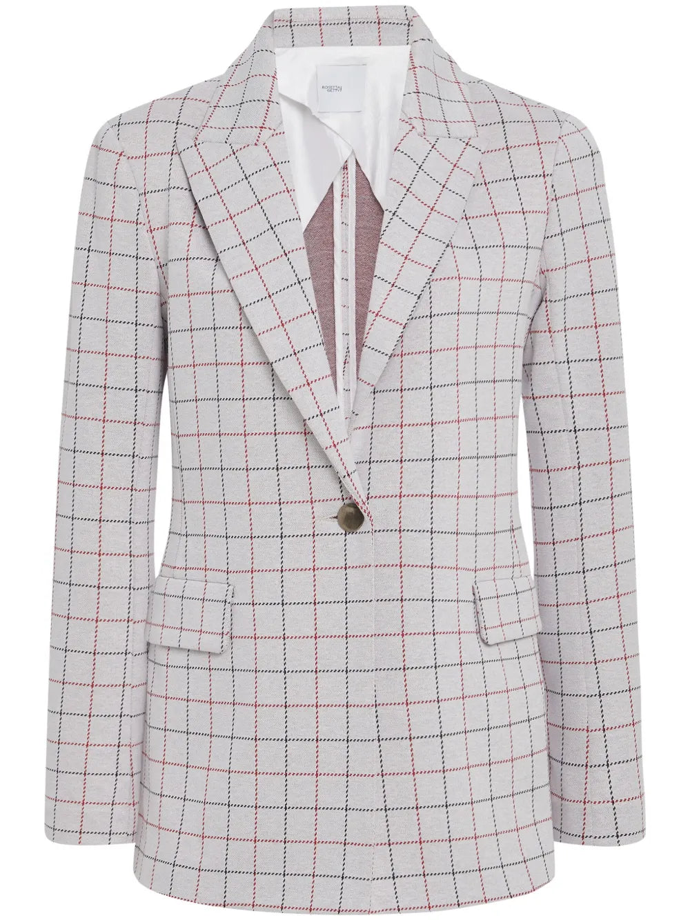 Check-Pattern Blazer