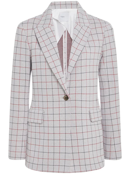 Check-Pattern Blazer