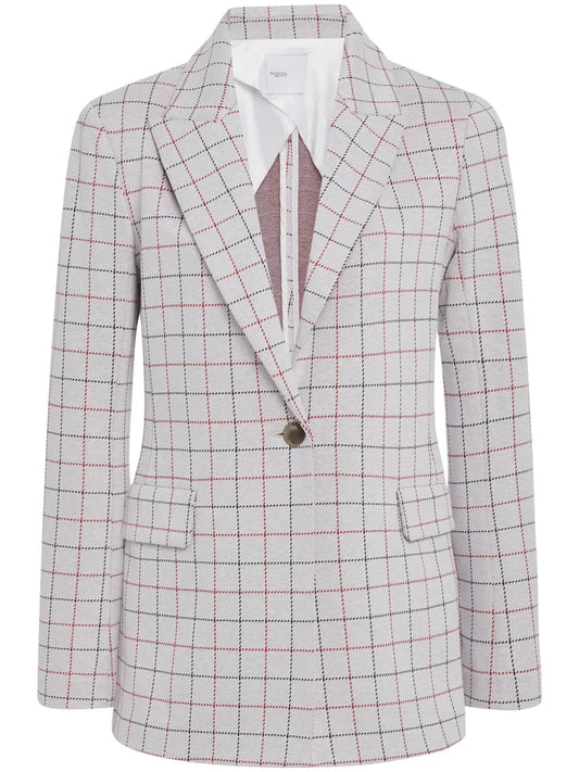 Check-Pattern Blazer