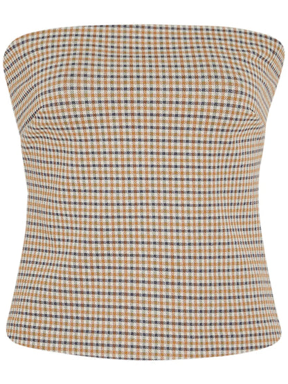 Check-Pattern Top
