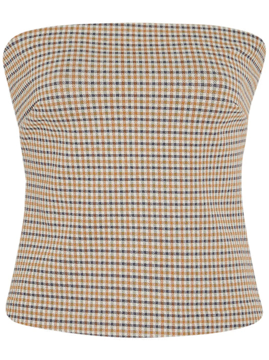 Check-Pattern Top