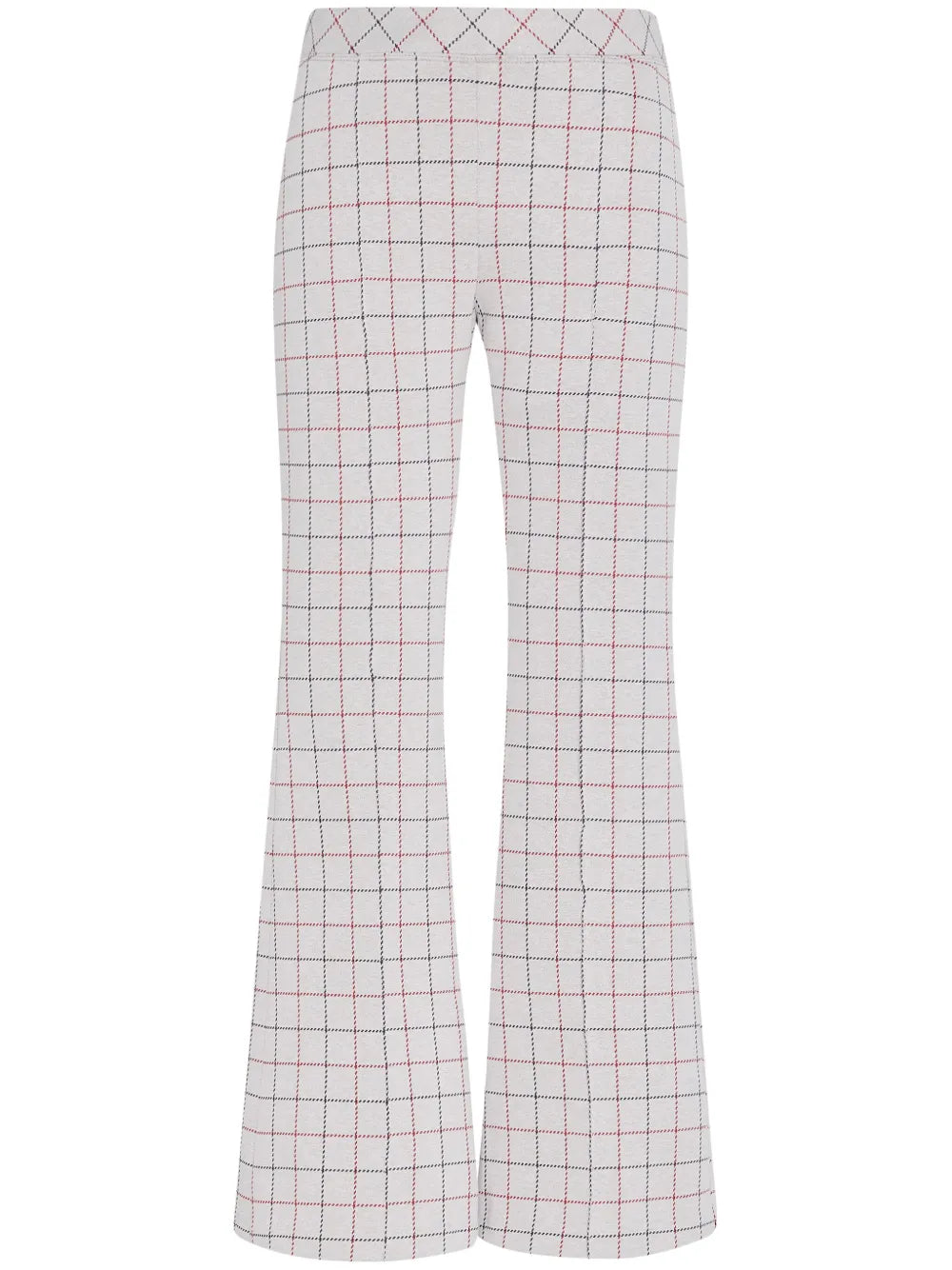 Check-Pattern Trousers