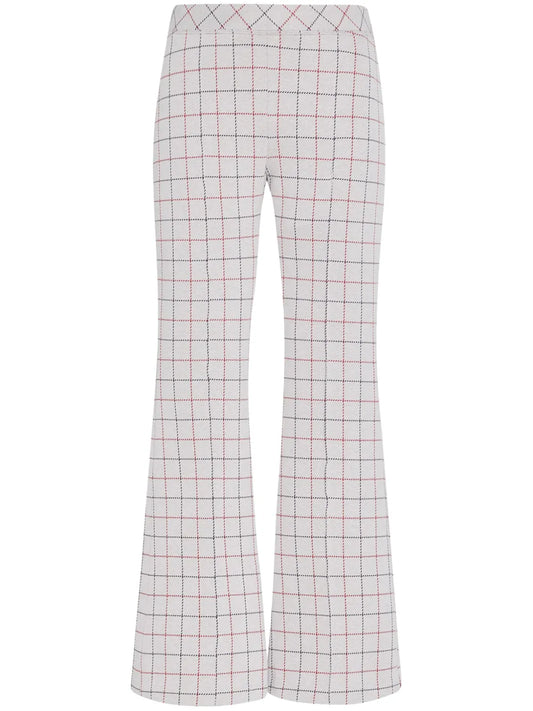 Check-Pattern Trousers