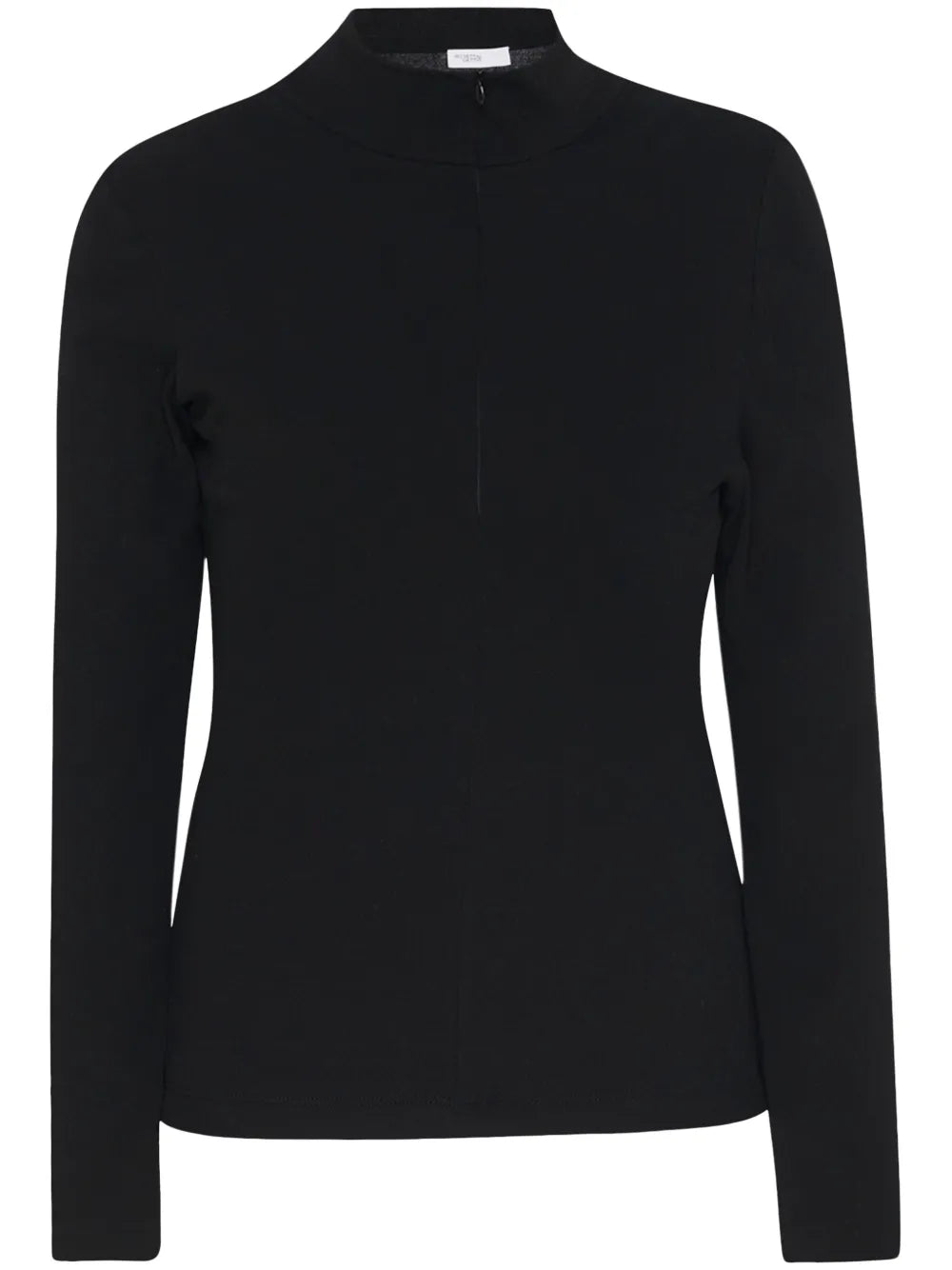 Zip-Up Turtleneck Sweater
