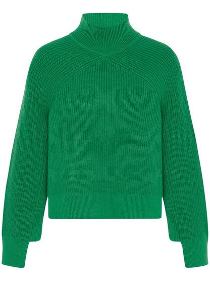 Ribbed Panelled Sweater