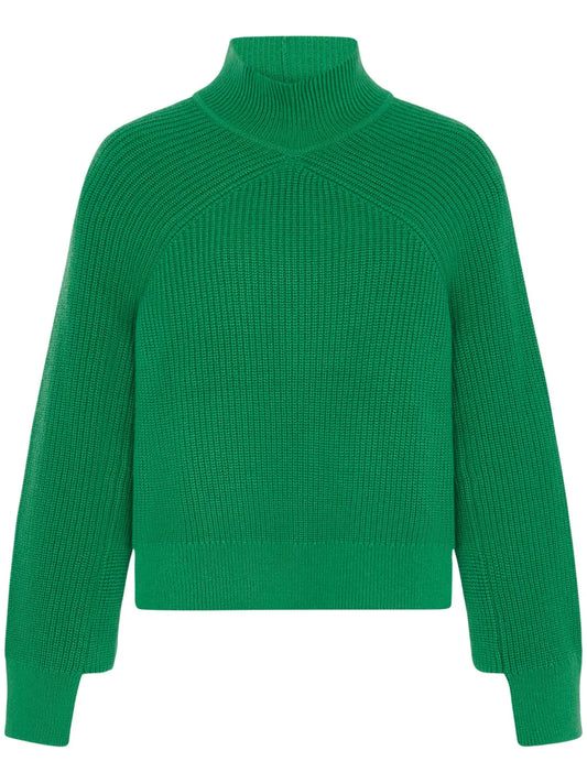 Ribbed Panelled Sweater