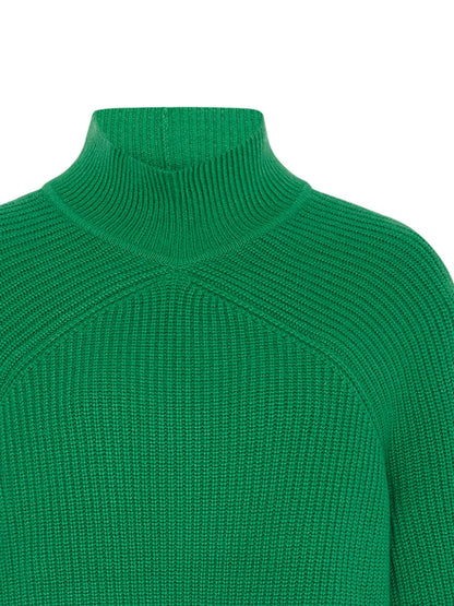 Ribbed Panelled Sweater