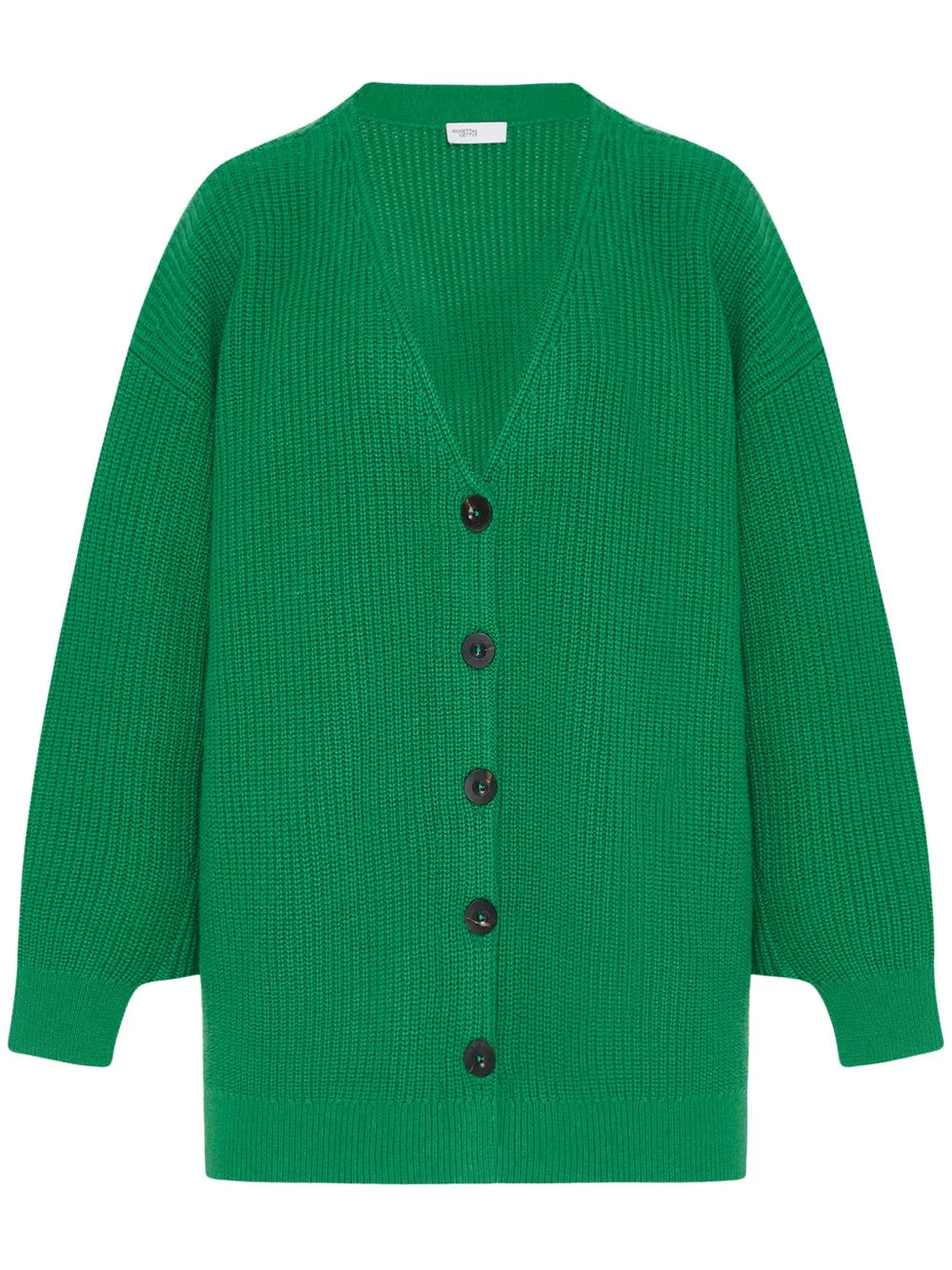Ribbed Panelled Cardigan