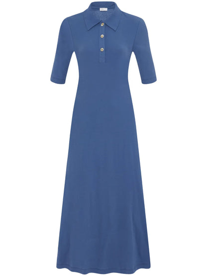 Organic Cotton Polo Dress