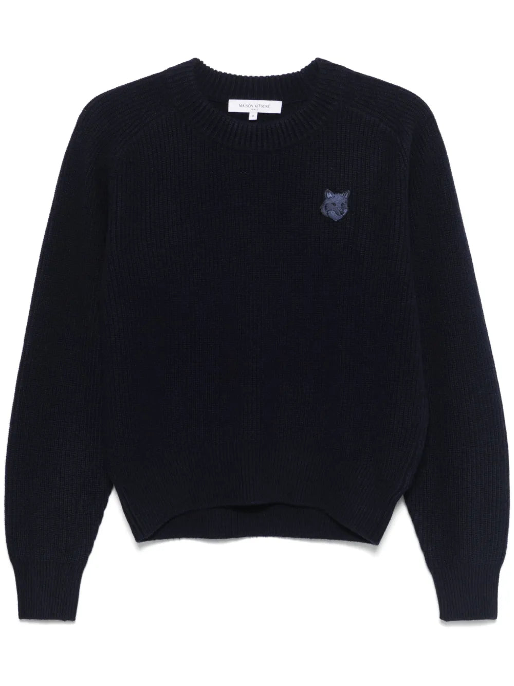Bold Fox Head-Patch Sweater