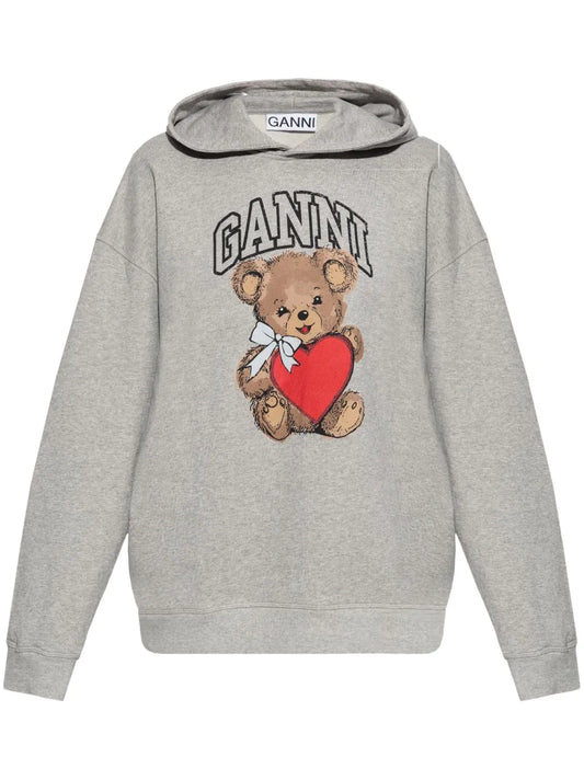 Graphic-Print Hoodie